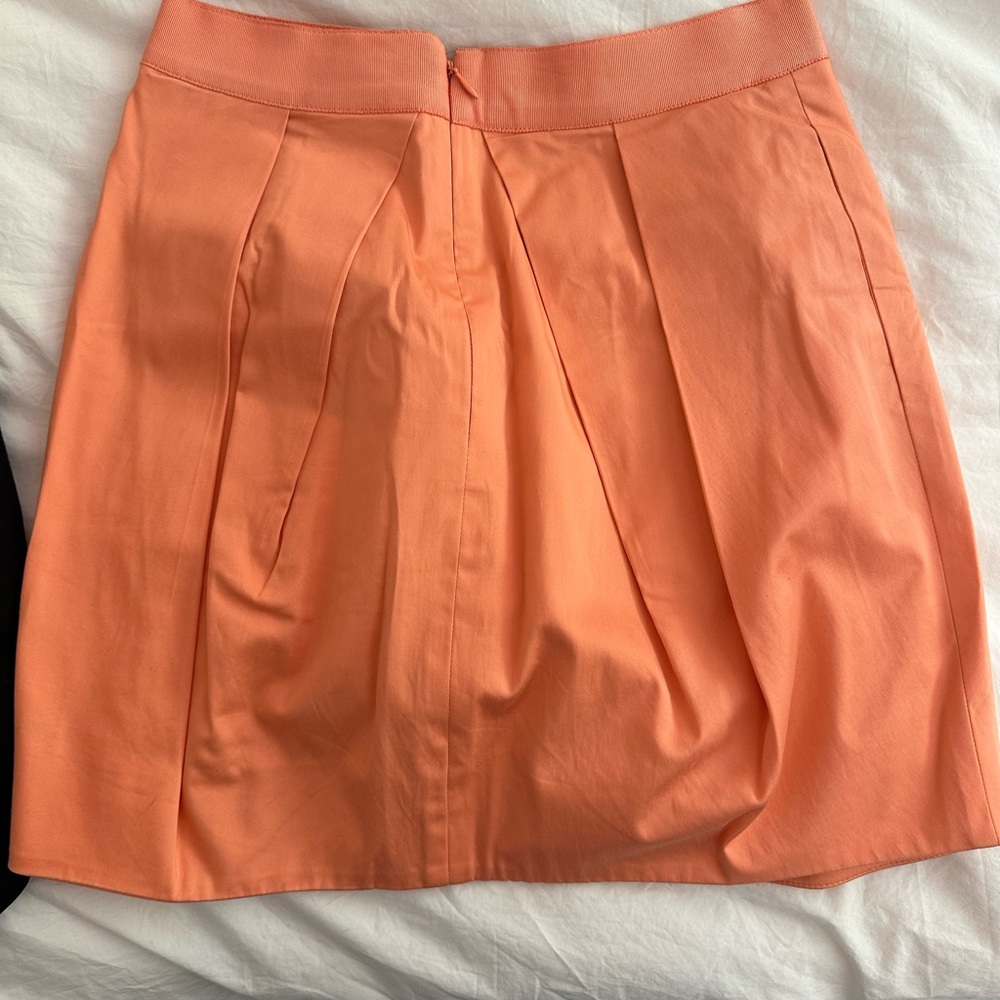 Orange J. Crew Bubble Skirt in Clementine. Like new. Size 00.